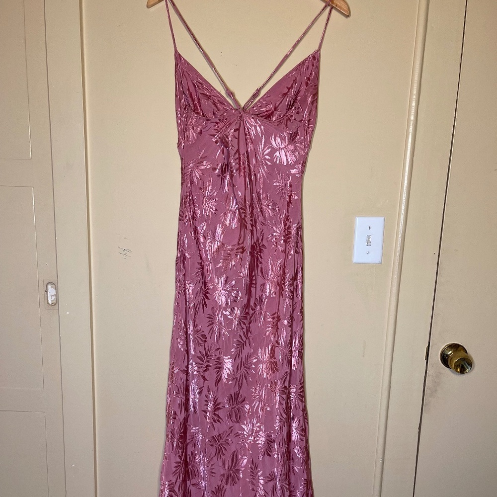Pink Floral Dress - Picture 3 of 14
